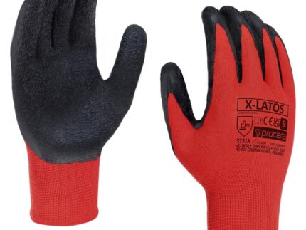 Rękawice Ochronne X-LATOS RED